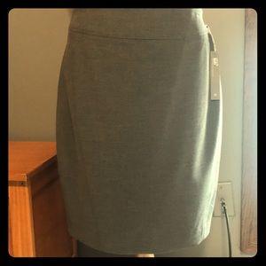 Loft grey skirt
